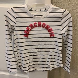 Abercrombie and Fitch long sleeve shirt Girls 7/8